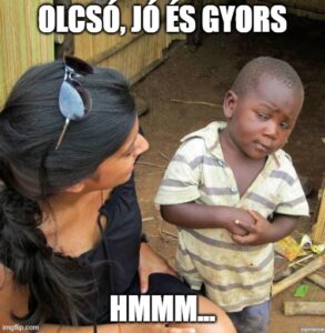 Olcsó, jó és gyors blokklánc